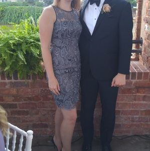 Adriana Papell Lace Dress